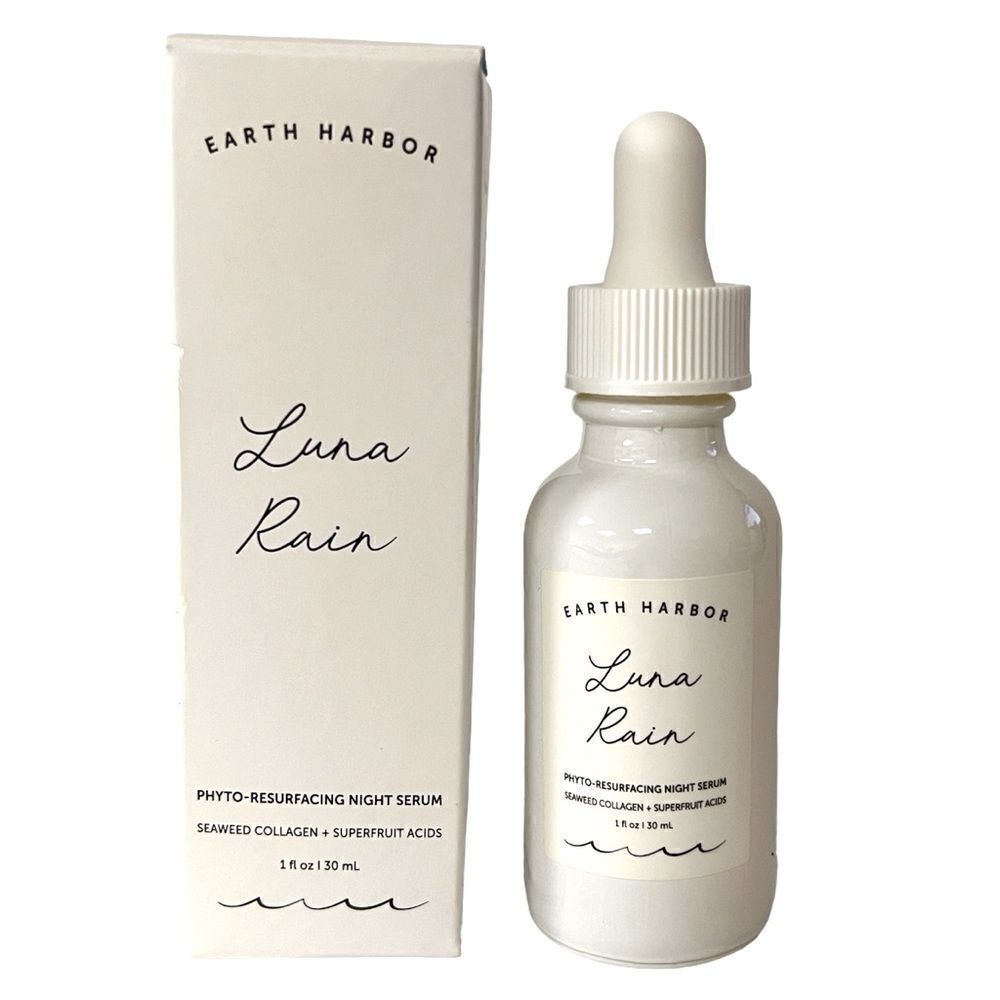 Earth Harbor LUNA RAIN Phyto-Resurfacing Night Serum brand new in box